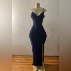 New Fancy Navy Blue Dress